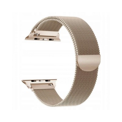 Curea Apple Watch, Tech Protect Milanese Loop, Compatibila Cu Apple Watch 1/2/3/4/5 (42/44mm) ,Gold